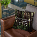 Adventure Awaits Throw Pillow By Niklas Gustafson