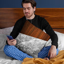 Wooden Marble Throw Pillow By Niklas Gustafson