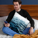 Blue Sea Throw Pillow By Niklas Gustafson