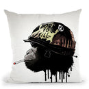 Born To Kill Throw Pillow By Niklas Gustafson