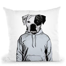Cool Dog Throw Pillow By Niklas Gustafson