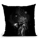 Deep Sea Space Diver Throw Pillow By Niklas Gustafson