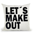 Let'S Make Out Throw Pillow By Niklas Gustafson