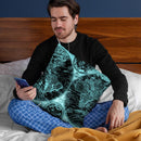Vintage World Map Black And Teal Throw Pillow By Nature Magick