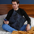 Vintage World Map Navy Blue Throw Pillow By Nature Magick
