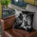 Vintage World Map Black And White Ii Throw Pillow By Nature Magick