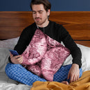 Vintage World Map Pink Throw Pillow By Nature Magick