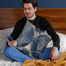 Vintage World Map Navy And White Gold Throw Pillow By Nature Magick