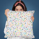 Cosmic Bubbles Multicolored Throw Pillow By Ninola Design