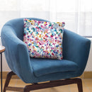 Hydrangea Watercolor Multicolored Throw Pillow By Ninola Design