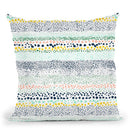Little Textured Dots White Throw Pillow By Ninola Design