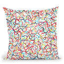 Water Drawings Throw Pillow By Ninola Design