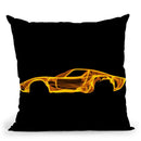 Lambo Miurad Throw Pillow By Octavian Mielu