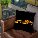 Lambo Murcielagod Throw Pillow By Octavian Mielu