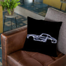 Mercedes 300Sld Throw Pillow By Octavian Mielu