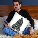 Vader Throw Pillow By Octavian Mielu