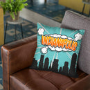 Indianapolis Throw Pillow By Octavian Mielu