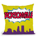 Jacksonville Throw Pillow By Octavian Mielu