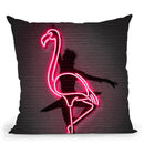 Ballerina Throw Pillow By Octavian Mielu