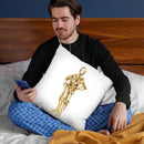 C3Po Throw Pillow By Octavian Mielu
