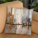 Streets Throw Pillow By Osnat Tzadok