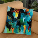The Map Os Zoorka Throw Pillow By Osnat Tzadok