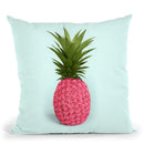 Pineapple Roses Throw Pillow By Paul Fuentes