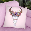 Succulent Skull Throw Pillow By Paul Fuentes