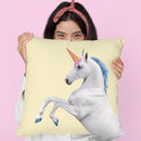 Unicorn Throw Pillow By Paul Fuentes