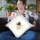 Cutie I Throw Pillow By Patsy Ducklow