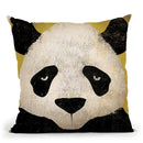 Panda Throw Pillow By Ryan Fowler