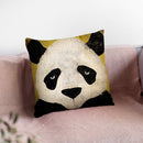 Panda Throw Pillow By Ryan Fowler