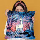 The Last Star Of Morning Throw Pillow by Aja Trier