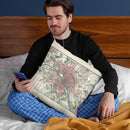 Paris France 1821 Throw Pillow By Adam Shaw