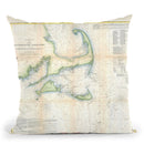 Cape Cod 1857 Throw Pillow By Adam Shaw