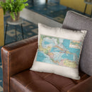 Caribbean 1913 Throw Pillow By Adam Shaw
