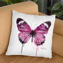 Amethyst Butterfly Throw Pillow By Christian Alonso