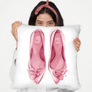 Heels Throw Pillow By Christian Alonso