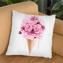 Ice Cream Bouquet Throw Pillow By Christian Alonso