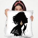 La Femme Throw Pillow By Christian Alonso