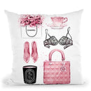 La Parissiene Throw Pillow By Christian Alonso
