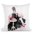 Let Them Eat Cupcakes Throw Pillow By Christian Alonso