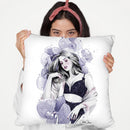 Midnight Orchid Throw Pillow By Christian Alonso