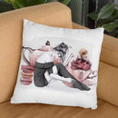 Miss Tea Throw Pillow By Christian Alonso