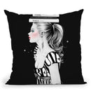 Muse Throw Pillow By Christian Alonso