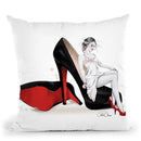 My Louboutins Throw Pillow By Christian Alonso