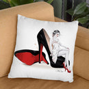 My Louboutins Throw Pillow By Christian Alonso