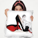 My Louboutins Throw Pillow By Christian Alonso