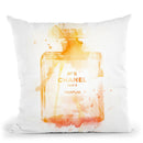 No5 Throw Pillow By Christian Alonso