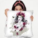 Ophelia Throw Pillow By Christian Alonso